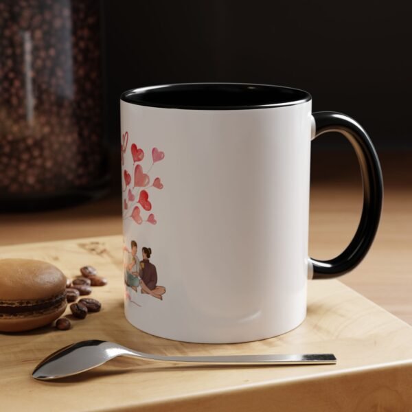 Forever Love Coffee Mug - Heart Design for Couples | 11oz & 15oz - Image 5