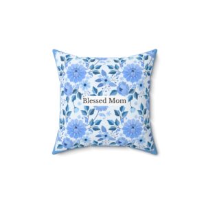 Spun Polyester Square Pillow – Durable & Cozy Accent