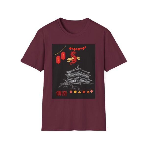 Cultural Heritage Unisex Softstyle T-Shirt | Lunar New Year Celebration Design - Image 18