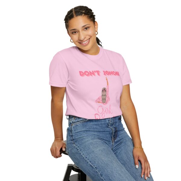 Girl Power Garment-Dyed T-shirt - Feminist Statement Tee - Image 43