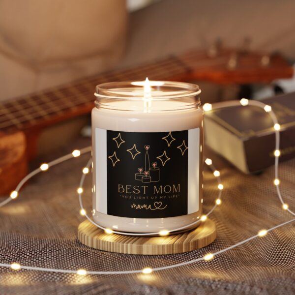 Best Mom Scented Soy Candle - You Light Up My Life - 9oz - Image 3