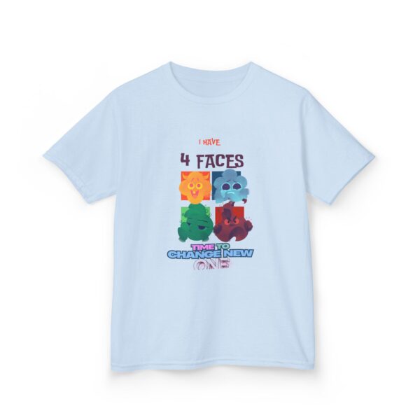Kids 4 Faces Fun Tee - Change New One - Image 4