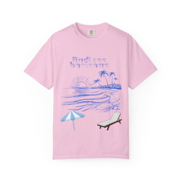 Endless Horizons Beach T-Shirt - Unisex Garment-Dyed Summer Tee - Image 37