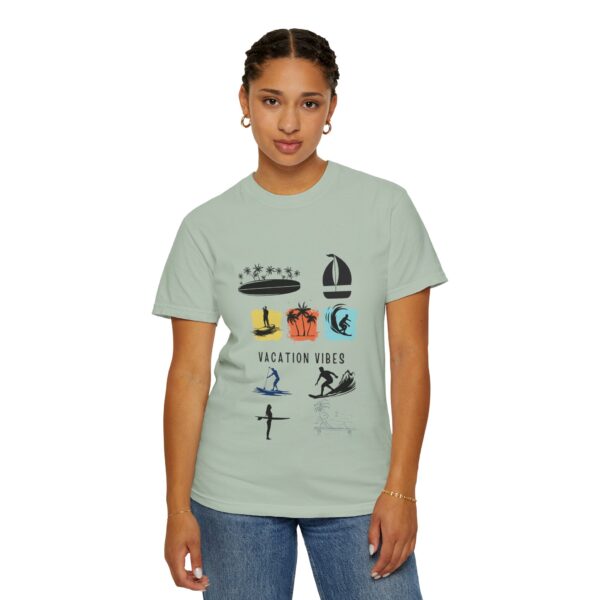 Vacation Vibes Unisex Garment-Dyed T-Shirt for Beach Lovers - Image 38