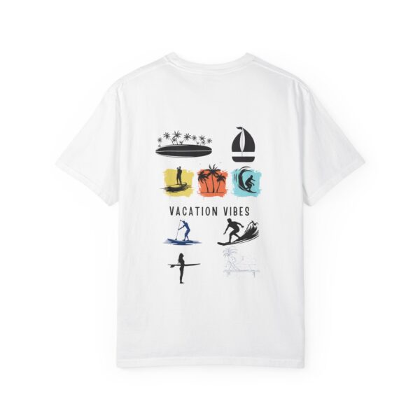 Vacation Vibes Unisex Garment-Dyed T-Shirt for Beach Lovers - Image 10