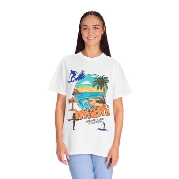 Miami Beach Adventure Unisex T-Shirt - Perfect for Summer Fun! - Image 5