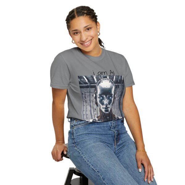 Unisex AI Graphic T-Shirt - 'I Am AI' Computer Theme Tee - Image 8