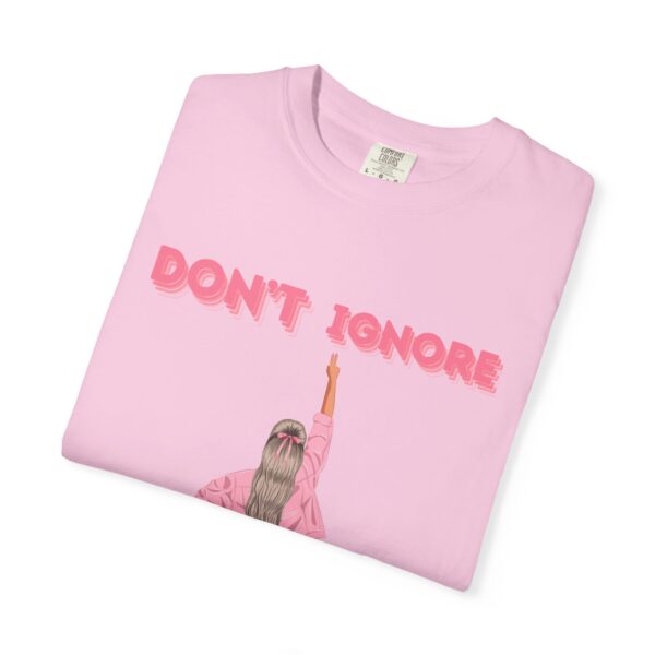 Girl Power Garment-Dyed T-shirt - Feminist Statement Tee - Image 37