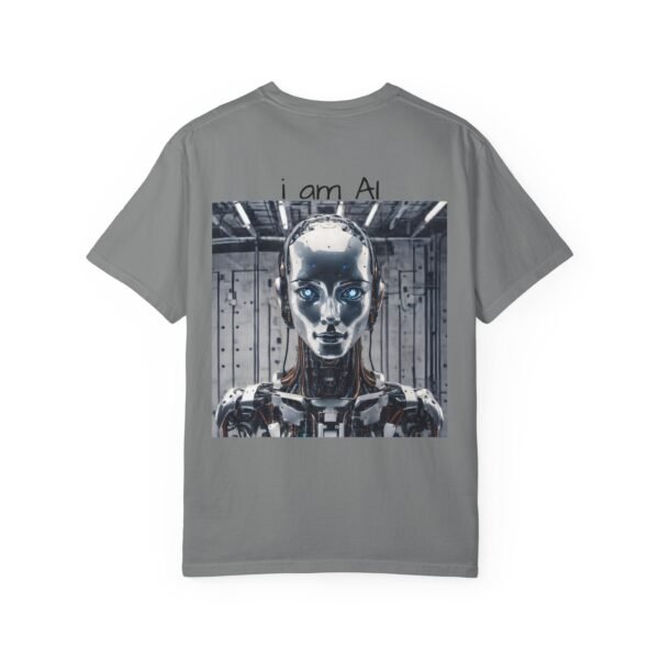 Unisex AI Graphic T-Shirt - 'I Am AI' Computer Theme Tee - Image 3