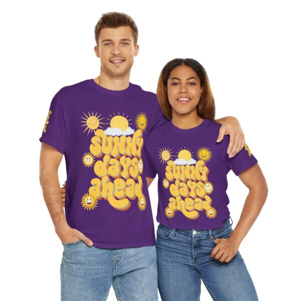 Sunny Days Ahead Unisex Heavy Cotton Tee - Fun Sun Graphic T-Shirt - Image 103