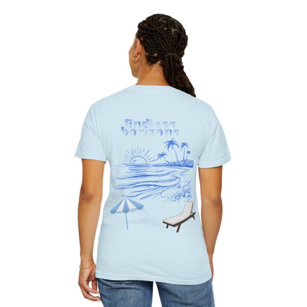 Endless Horizons Beach T-Shirt - Unisex Garment-Dyed Summer Tee - Image 34