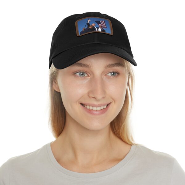 Dad Hat with Leather Patch (Rectangle) - Image 12
