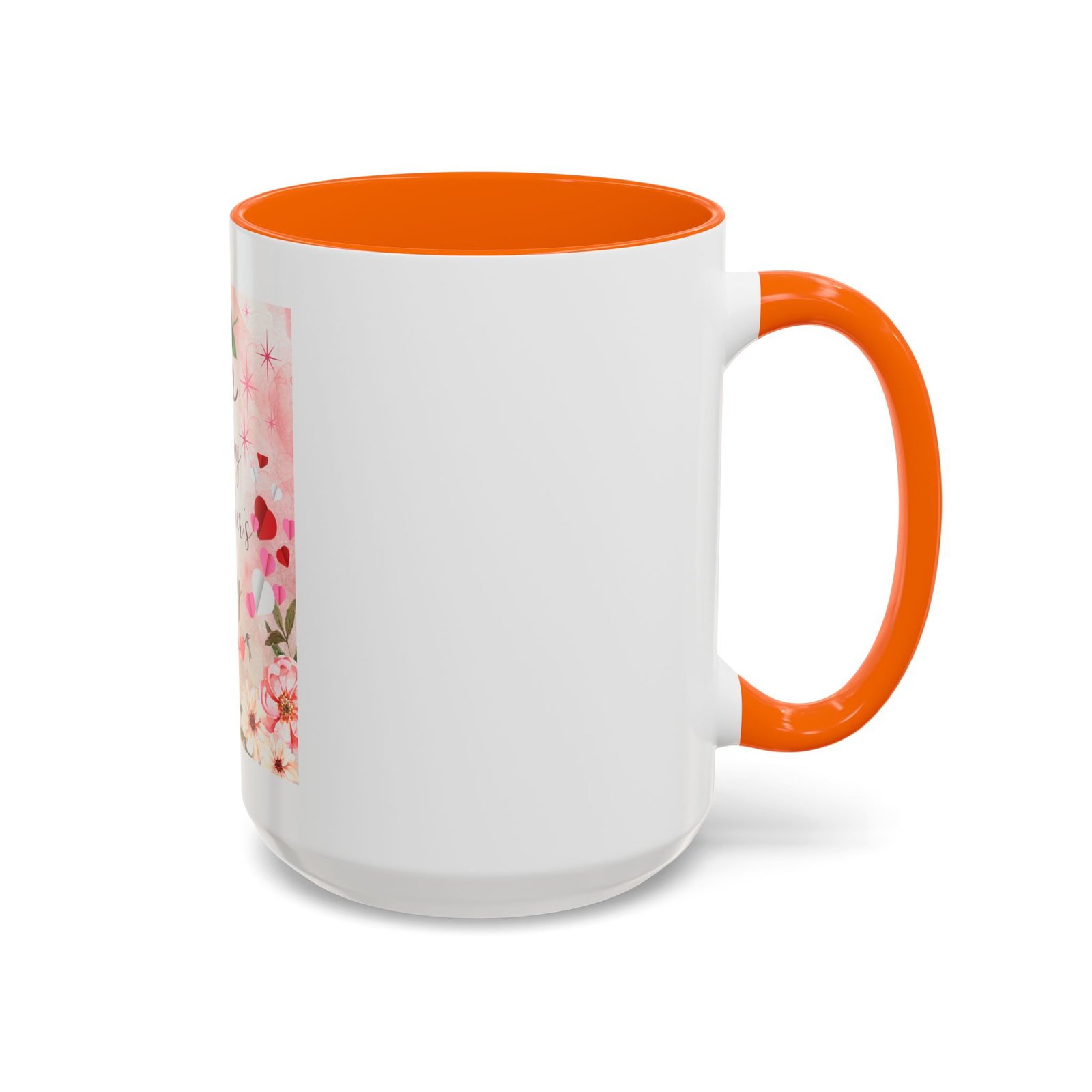 Happy Mother's Day Accent Coffee Mug - Floral Design, 11 & 15oz - Image 54
