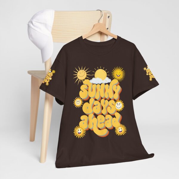 Sunny Days Ahead Unisex Heavy Cotton Tee - Fun Sun Graphic T-Shirt - Image 7