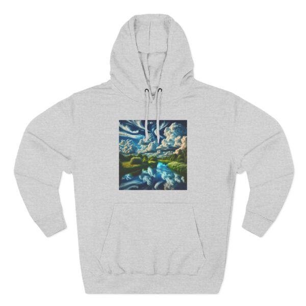 Three-Panel Fleece Hoodie - Image 5