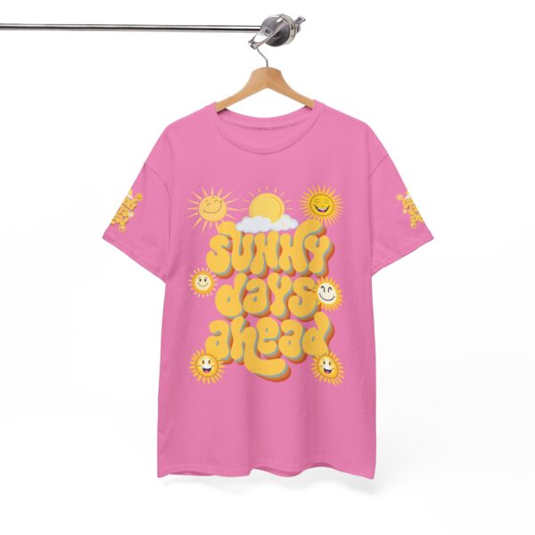 Sunny Days Ahead Unisex Heavy Cotton Tee - Fun Sun Graphic T-Shirt - Image 110