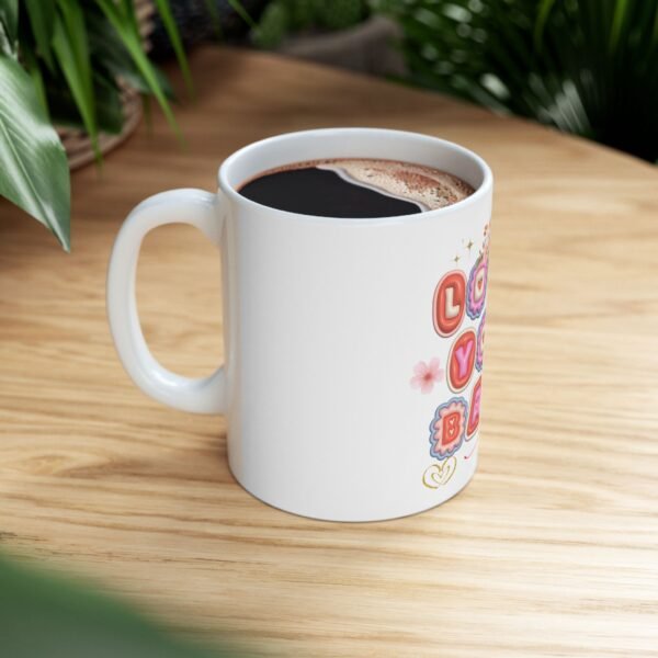 Cute Love You Babe Ceramic Mug - Perfect Gift for Valentine's Day - Image 8