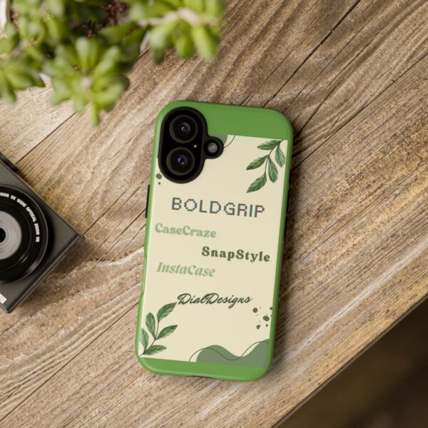 BoldGrip Leafy Phone Case - Stylish & Durable Protection - Image 8