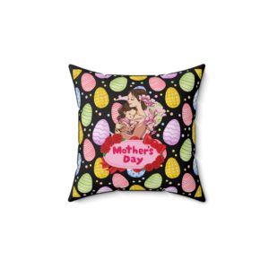 Spun Polyester Square Pillow – Soft & Durable Accent