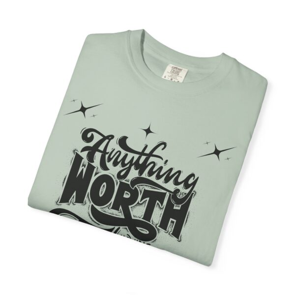 Beach Vibes Motivational T-Shirt - "Anything Worth Having Takes Time" - Image 39