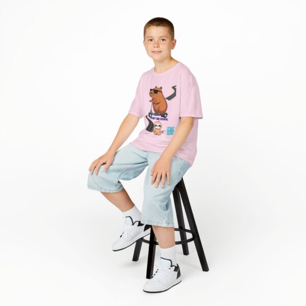 Cool Bear Kids Heavy Cotton Tee - Just Be Cool Graphic T-Shirt - Image 36