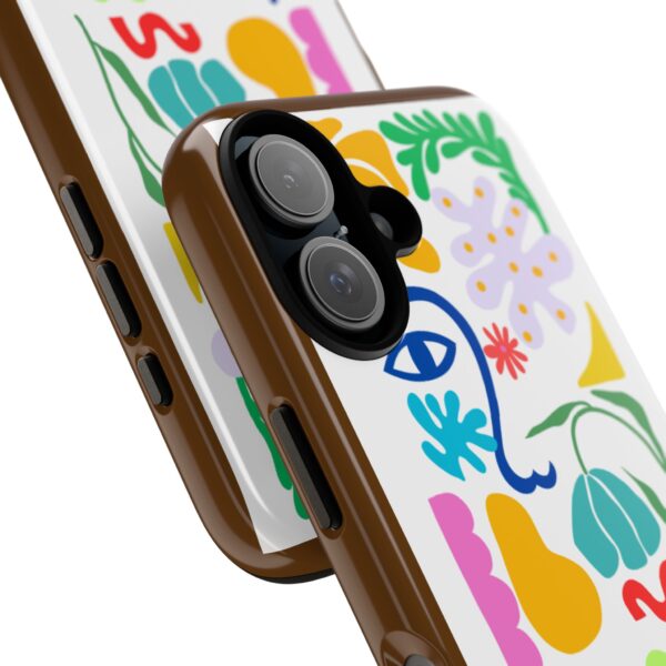Colorful Floral iPhone Case - Tough Cases - Unique and Stylish Protection - Image 2