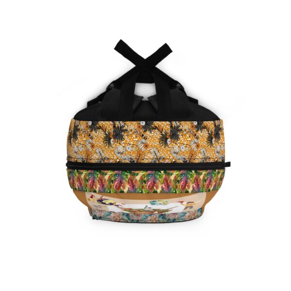 World Tourism Day Backpack - Colorful Travel-Themed Bag for Adventurers - Image 4