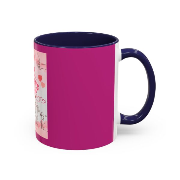 #1 Mom Happy Mother's Day Accent Coffee Mug - Perfect Gift for Moms - Image 6