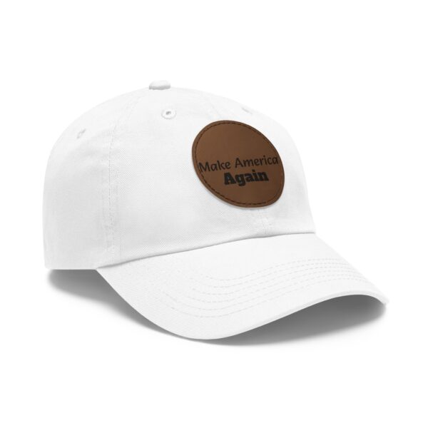 Hat with Leather Patch (Round) - Image 6