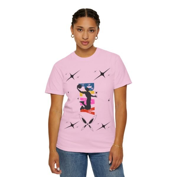 Unisex Garment-Dyed T-Shirt - Vibrant Athletic Design with Stars - Image 24