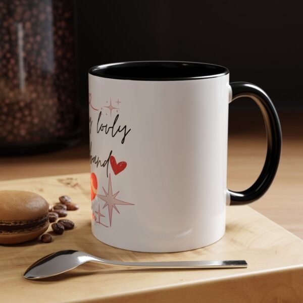 Romantic Accent Coffee Mug for My Lovely Husband - Perfect Gift for Valentine's Day or Anniversary - Image 5