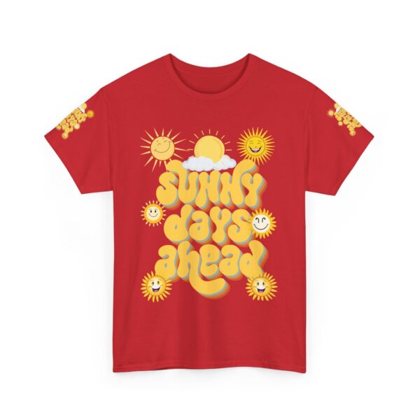 Sunny Days Ahead Unisex Heavy Cotton Tee - Fun Sun Graphic T-Shirt - Image 125