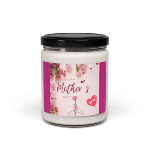 Happy Mother's Day Scented Soy Candle - 9oz Gift for Mom