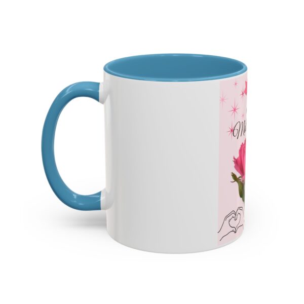 Happy Mother's Day Accent Coffee Mug - Pink Floral Design, 11oz & 15oz - Image 29