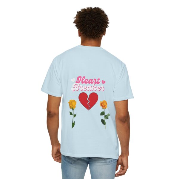 Heartbreaker Unisex Garment-Dyed T-Shirt with Floral Design - Image 91