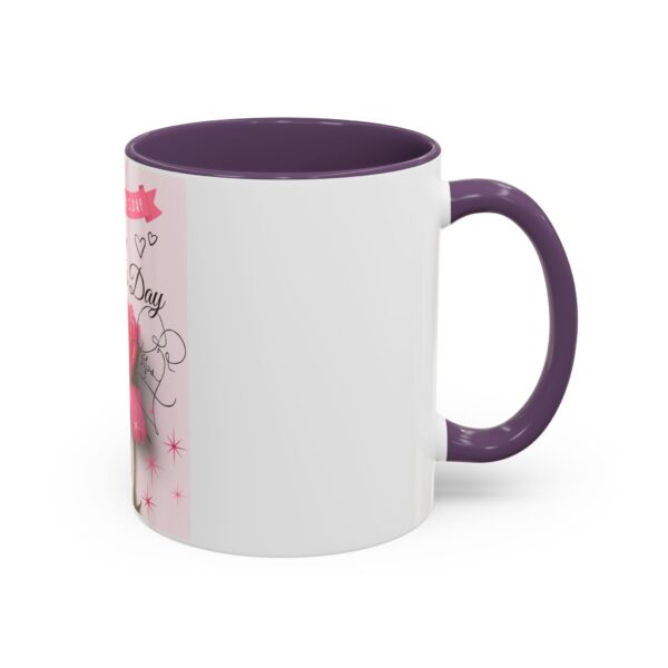 Happy Mother's Day Accent Coffee Mug - Pink Floral Design, 11oz & 15oz - Image 41