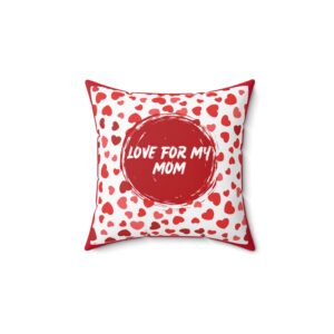 Spun Polyester Square Pillow – Decorative & Durable