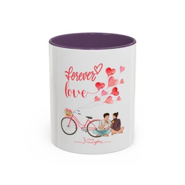 Forever Love Coffee Mug - Heart Design for Couples | 11oz & 15oz - Image 32