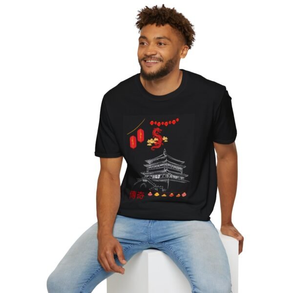Cultural Heritage Unisex Softstyle T-Shirt | Lunar New Year Celebration Design - Image 9