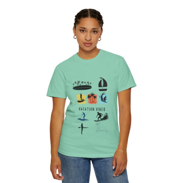Vacation Vibes Unisex Garment-Dyed T-Shirt for Beach Lovers - Image 46