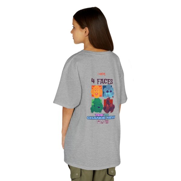 Kids 4 Faces Fun Tee - Change New One - Image 24