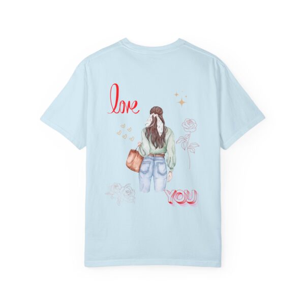 Love You Feminine Unisex T-shirt - Romantic Floral Design - Image 42