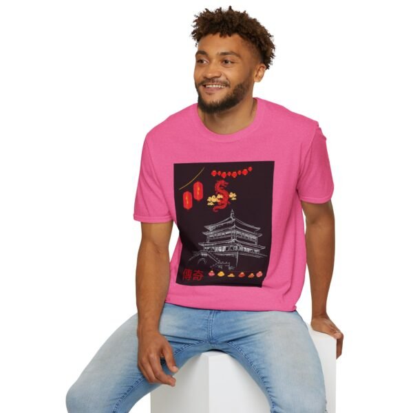 Cultural Heritage Unisex Softstyle T-Shirt | Lunar New Year Celebration Design - Image 53