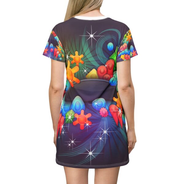 T-Shirt Dress (AOP) - Image 4