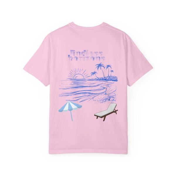 Endless Horizons Beach T-Shirt - Unisex Garment-Dyed Summer Tee - Image 38