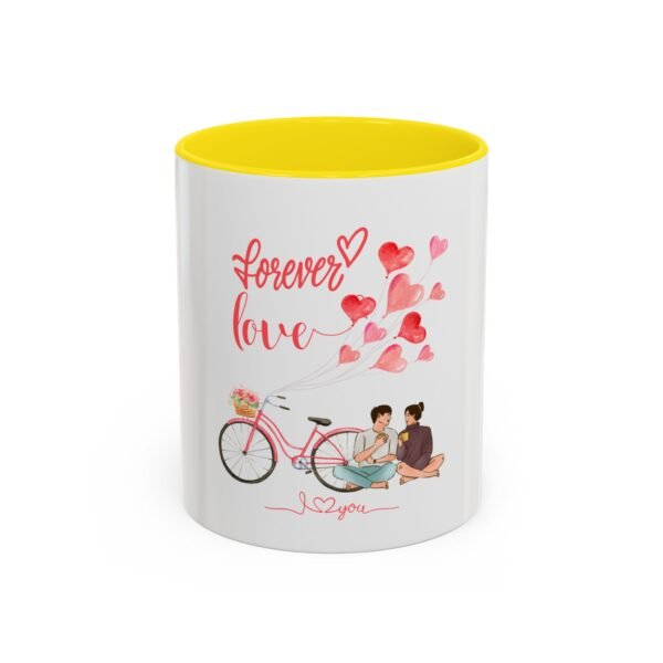 Forever Love Coffee Mug - Heart Design for Couples | 11oz & 15oz - Image 37
