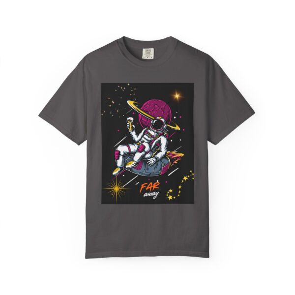 Far Away Astronaut T-Shirt - Garment-Dyed Unisex Tee for Space Lovers - Image 19