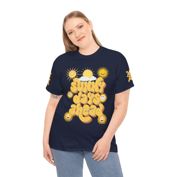 Sunny Days Ahead Unisex Heavy Cotton Tee - Fun Sun Graphic T-Shirt - Image 79