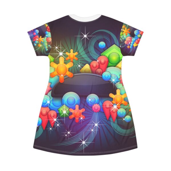 T-Shirt Dress (AOP) - Image 2