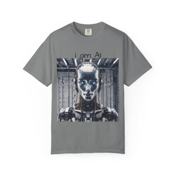 Unisex AI Graphic T-Shirt - 'I Am AI' Computer Theme Tee - Image 2